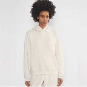 Aritzia Cream Mega Hoodie